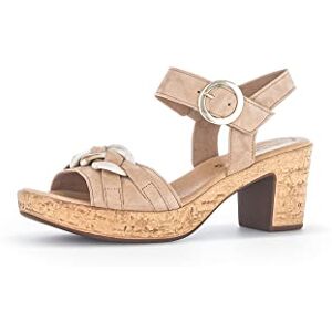 Gabor Femme Sandales, Dame Sandale à lanières,Sandale,Chaussure d'été,Sandale d'été,Talon,Marron (Caramel),38 EU / 5 UK - Publicité Gabor Femme Sandales, Dame Sandale à lanières,Sandale,Chaussure d'été,Sandale d'été,Talon,Marron (Caramel),38 EU / 5 UK - Publicité