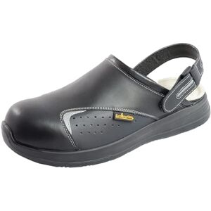 EuroRoutier 2.0 Basic Black, Sabots Chaussures de sécurité en Cuir certifiées SB A-E-FO SRC (Numeric_41) - Publicité EuroRoutier 2.0 Basic Black, Sabots Chaussures de sécurité en Cuir certifiées SB A-E-FO SRC (Numeric_41) - Publicité