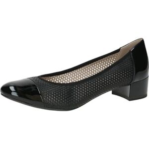 CAPRICE Escarpins Femme à Motif perforé Petit Talon, Noir (Black Comb), 37,5 EU - Publicité CAPRICE Escarpins Femme à Motif perforé Petit Talon, Noir (Black Comb), 37,5 EU - Publicité