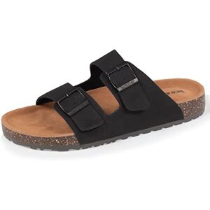 Isotoner Sandales femme à doubles brides ultra confortables, semelle intérieure cuir, 41 EU, noir - Publicité Isotoner Sandales femme à doubles brides ultra confortables, semelle intérieure cuir, 41 EU, noir - Publicité