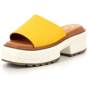 Kickers Hela, Mules Femme, Jaune, 39 - Publicité Kickers Hela, Mules Femme, Jaune, 39 - Publicité