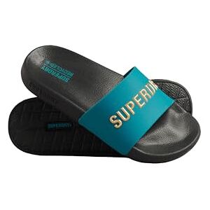 Superdry Femme Code Logo Vegan Pool Slide Tongues, Black Deep Lake Turq Metallic Gold, Medium - Publicité Superdry Femme Code Logo Vegan Pool Slide Tongues, Black Deep Lake Turq Metallic Gold, Medium - Publicité
