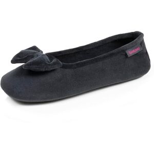 Isotoner Chaussons pantoufles Ballerines femme semelle ultra-souple, confortables, semelle à mémoire de forme, 41/42 EU, noir - Publicité Isotoner Chaussons pantoufles Ballerines femme semelle ultra-souple, confortables, semelle à mémoire de forme, 41/42 EU, noir - Publicité