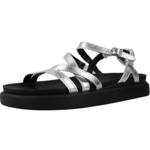Clarks Femme Aristella Rose Sandale, Silver Metallic, 39 EU - Publicité Clarks Femme Aristella Rose Sandale, Silver Metallic, 39 EU - Publicité