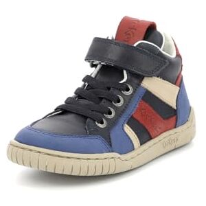 Kickers Wincky Cdt, Sneakers Hautes Garçon, Bleu, 26 - Publicité Kickers Wincky Cdt, Sneakers Hautes Garçon, Bleu, 26 - Publicité