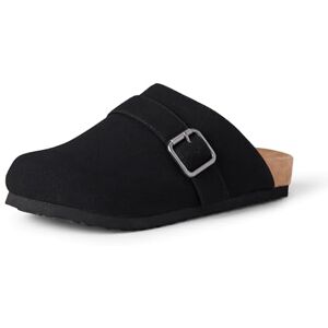Amazon Essentials Sabots Confortables, Disponibles avec ou sans Doublure en Peau de Mouton Synthétique Femme, Noir Simili Suède, 37.5 EU - Publicité Amazon Essentials Sabots Confortables, Disponibles avec ou sans Doublure en Peau de Mouton Synthétique Femme, Noir Simili Suède, 37.5 EU - Publicité