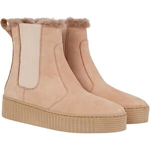 Tommy Hilfiger Essential Chelsea Warmbootie Bottines basses pour femme, Laine mérinos beige, 38 EU - Publicité Tommy Hilfiger Essential Chelsea Warmbootie Bottines basses pour femme, Laine mérinos beige, 38 EU - Publicité
