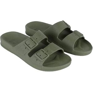 CACATOES Sandales Plates Femme Rio DE Janeiro Claquettes Confortables et antidérapantes Kaki foncé 38 - Publicité CACATOES Sandales Plates Femme Rio DE Janeiro Claquettes Confortables et antidérapantes Kaki foncé 38 - Publicité