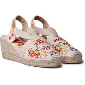 Toni Pons Femme Sandale Cage Espadrille, Dalia Floral, 37 EU - Publicité Toni Pons Femme Sandale Cage Espadrille, Dalia Floral, 37 EU - Publicité