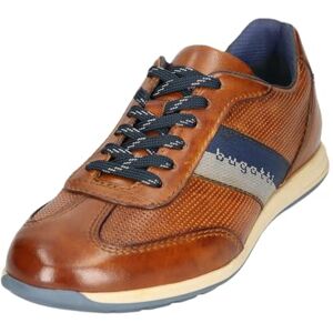 bugatti man Herren Low-Top Sneaker, Sneakers pour hommes, Semelle interchangeable, cognac, 41 EU - Publicité bugatti man Herren Low-Top Sneaker, Sneakers pour hommes, Semelle interchangeable, cognac, 41 EU - Publicité