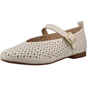 Clarks Femme Fawna Jane Ballerines, Cream Leather, 41 EU - Publicité Clarks Femme Fawna Jane Ballerines, Cream Leather, 41 EU - Publicité