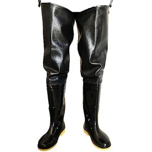Generic Bottes de pêche Semelle de Tendon de Vache imperméable en PVC Noir for Les Cuissardes sur Les Fesses, Hommes et Femmes pêche/Chasse/repiquage/élevage (Color : Black, Size : 42 EU) - Publicité Generic Bottes de pêche Semelle de Tendon de Vache imperméable en PVC Noir for Les Cuissardes sur Les Fesses, Hommes et Femmes pêche/Chasse/repiquage/élevage (Color : Black, Size : 42 EU) - Publicité