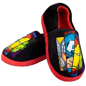 Marvel Garçon Chaussons Avengers Noir 23 - Publicité Marvel Garçon Chaussons Avengers Noir 23 - Publicité