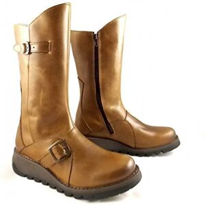 Fly London Mes 2 Bottes à boucle Femme, Marron Camel 003, 35 EU - Publicité Fly London Mes 2 Bottes à boucle Femme, Marron Camel 003, 35 EU - Publicité