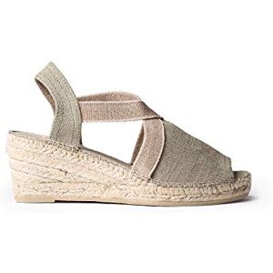 TONI PONS Espadrille Femme en Tissu Breda-V Kaki, 38 EU - Publicité TONI PONS Espadrille Femme en Tissu Breda-V Kaki, 38 EU - Publicité