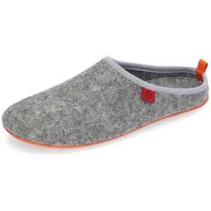 Andrés Machado Chaussons pour Homme et Femme pour l´Hiver Slippers DYNAMIC Tige et doublure en laine Pantoufles ouvertes à l´arrière –Semelle souple Gris et Orange, EU 40 - Publicité Andrés Machado Chaussons pour Homme et Femme pour l´Hiver Slippers DYNAMIC Tige et doublure en laine Pantoufles ouvertes à l´arrière –Semelle souple Gris et Orange, EU 40 - Publicité