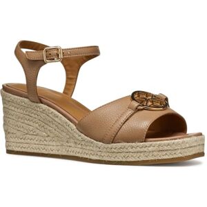 Geox Femme D PANAREA B Sandale compensée, Beige, 38.5 EU - Publicité Geox Femme D PANAREA B Sandale compensée, Beige, 38.5 EU - Publicité