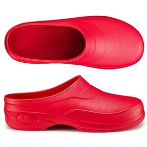 ESTRO Sabot de Jardin Homme Sabot Jardin Homme Mules Femme Sabots de Jardinage Femme Chaussure de Jardinage K037 (36 EU, Rouge) - Publicité ESTRO Sabot de Jardin Homme Sabot Jardin Homme Mules Femme Sabots de Jardinage Femme Chaussure de Jardinage K037 (36 EU, Rouge) - Publicité