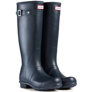 Hunter Bottes pour femmes Bottes de pluie imperméables Original Larges- bleu marin 38 - Publicité Hunter Bottes pour femmes Bottes de pluie imperméables Original Larges- bleu marin 38 - Publicité