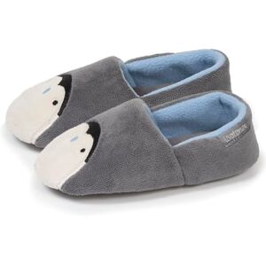 Isotoner Chaussons pantoufles Mocassins mixte enfant micro éponge, semelle gomme ultra souple, 31/32, gris - Publicité Isotoner Chaussons pantoufles Mocassins mixte enfant micro éponge, semelle gomme ultra souple, 31/32, gris - Publicité