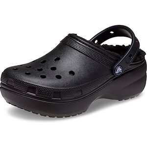 Crocs Sabots doublés Classiques à Plateforme pour Femme, Noir, 34/35 EU - Publicité Crocs Sabots doublés Classiques à Plateforme pour Femme, Noir, 34/35 EU - Publicité