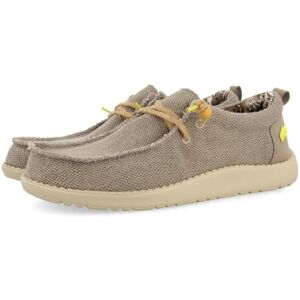 GIOSEPPO MOCASSINS DE COULEUR BEIGE STYLE WALLABEE EN TOILE ET JUTE POUR HOMME VERNONIA - Publicité GIOSEPPO MOCASSINS DE COULEUR BEIGE STYLE WALLABEE EN TOILE ET JUTE POUR HOMME VERNONIA - Publicité