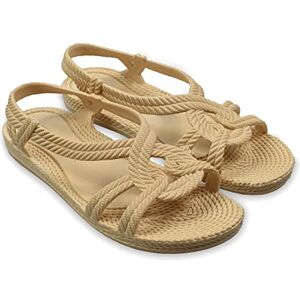 BRASILERAS Tongs Femme Enfant Antidérapantes Confortables Chaussures de Plage/Piscine/urbaines Beige 40 EU - Publicité BRASILERAS Tongs Femme Enfant Antidérapantes Confortables Chaussures de Plage/Piscine/urbaines Beige 40 EU - Publicité