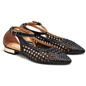 GIOSEPPO BALLERINES TRESSÉES NOIR POINTE FINE POUR FEMME DELL - Publicité GIOSEPPO BALLERINES TRESSÉES NOIR POINTE FINE POUR FEMME DELL - Publicité