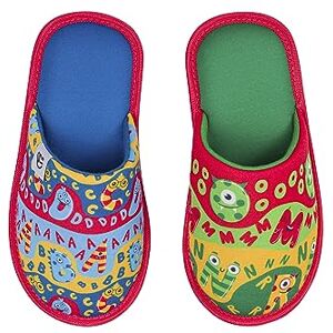Dedoles Chaussons Homme Femme & Enfants Mousse Mémoire Pantoufles beaucoup designs amusants Licorne Musique Teckel Amour Panda Cadeau, Couleur: Premières lettres, 30-31 EU - Publicité Dedoles Chaussons Homme Femme & Enfants Mousse Mémoire Pantoufles beaucoup designs amusants Licorne Musique Teckel Amour Panda Cadeau, Couleur: Premières lettres, 30-31 EU - Publicité