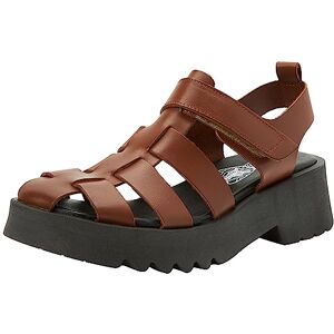 Fly London Women's Maie850fly Wedge Sandal, cognac, 41 EU - Publicité Fly London Women's Maie850fly Wedge Sandal, cognac, 41 EU - Publicité