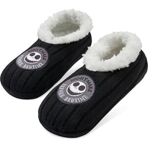 Disney The Nightmare Before Christmas Chaussons Femme et Fille Maison EU 35-41, Semelle Antidérapante, Doublure Polaire (Noir TNBC, 35-41 EU) - Publicité Disney The Nightmare Before Christmas Chaussons Femme et Fille Maison EU 35-41, Semelle Antidérapante, Doublure Polaire (Noir TNBC, 35-41 EU) - Publicité