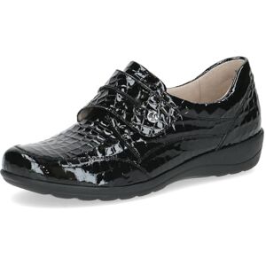 CAPRICE Confort Mocassins Femme en Cuir Largeur Confort H, Noir (Black Croco), 39 EU - Publicité CAPRICE Confort Mocassins Femme en Cuir Largeur Confort H, Noir (Black Croco), 39 EU - Publicité