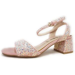 Buffalo Femme Rainelle Sandale à Talon, Rose Bonbon, 37 EU - Publicité Buffalo Femme Rainelle Sandale à Talon, Rose Bonbon, 37 EU - Publicité