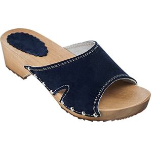 ESTRO Sabot en Bois Femme Sabot Femme Cuir Confort Sabots Bois Sabots en Cuir CDL01 (35, CDL04 Bleu Foncé) - Publicité ESTRO Sabot en Bois Femme Sabot Femme Cuir Confort Sabots Bois Sabots en Cuir CDL01 (35, CDL04 Bleu Foncé) - Publicité