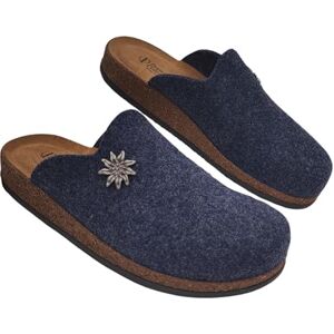 Primo Calzature Sabots alpins originaux, chaussons d'hiver pour homme et femme chauds, sabot tyrolien en laine cuite, 100 % fabriqué en Italie, bleu, 43 EU - Publicité Primo Calzature Sabots alpins originaux, chaussons d'hiver pour homme et femme chauds, sabot tyrolien en laine cuite, 100 % fabriqué en Italie, bleu, 43 EU - Publicité