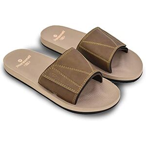 BRASILERAS Tongs Homme Antidérapantes Confortables Chaussures de Plage/Piscine/urbaines Brun 41 EU - Publicité BRASILERAS Tongs Homme Antidérapantes Confortables Chaussures de Plage/Piscine/urbaines Brun 41 EU - Publicité