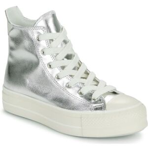 Converse Chuck Taylor All Star Lift Platform Metallic Argent 37 - Publicité Converse Chuck Taylor All Star Lift Platform Metallic Argent 37 - Publicité