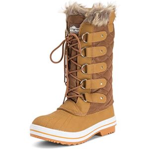 Polar Femmes Botte De Neige Nylon Grand Hiver Neige Imperméable Chaud Pluie Démarrage Tan 7-40 CD0028 - Publicité Polar Femmes Botte De Neige Nylon Grand Hiver Neige Imperméable Chaud Pluie Démarrage Tan 7-40 CD0028 - Publicité