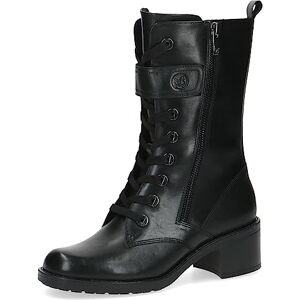 CAPRICE Bottines femme à talon Memotion en cuir talon bloc Largeur G, Noir (Black Nappa), 37 EU - Publicité CAPRICE Bottines femme à talon Memotion en cuir talon bloc Largeur G, Noir (Black Nappa), 37 EU - Publicité