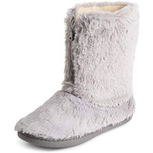 Polar Femmes Mousse A Mémoire Fermeture Eclairper Fausse Fourrure Couverte Semelle En Caoutchouc Intérieure Confortable Luxe Bottes Chaussons Gris UK6/EU39 YC0720 - Publicité Polar Femmes Mousse A Mémoire Fermeture Eclairper Fausse Fourrure Couverte Semelle En Caoutchouc Intérieure Confortable Luxe Bottes Chaussons Gris UK6/EU39 YC0720 - Publicité