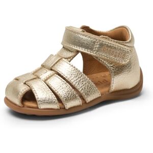 Bisgaard Minilettes/chaussures d'apprentissage Carly/Sandales pour enfant Marron daim, or, 24 EU - Publicité Bisgaard Minilettes/chaussures d'apprentissage Carly/Sandales pour enfant Marron daim, or, 24 EU - Publicité