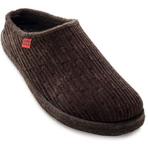 Andrés Machado Chaussons pour homme et femme pour l´hiver Slippers AM001 – Pantoufles unisex velours côtelé et doublure en Coton– Semelle de marche en caoutchouc Marron, EU 43 - Publicité Andrés Machado Chaussons pour homme et femme pour l´hiver Slippers AM001 – Pantoufles unisex velours côtelé et doublure en Coton– Semelle de marche en caoutchouc Marron, EU 43 - Publicité