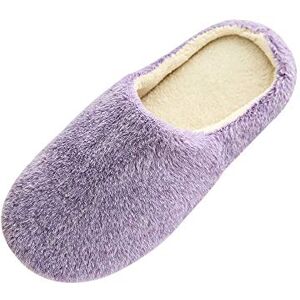 IMJONO Chaussures Femme Coton Peluche Pantoufles Automne Hiver Chaussons Accueil Slippers Doublure Intérieure Douce Chaussures(Violet,42-43 - Publicité IMJONO Chaussures Femme Coton Peluche Pantoufles Automne Hiver Chaussons Accueil Slippers Doublure Intérieure Douce Chaussures(Violet,42-43 - Publicité