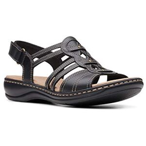 Clarks Women's Leisa Janna Sandal, US, cuir noir, 5.5 UK Wide - Publicité Clarks Women's Leisa Janna Sandal, US, cuir noir, 5.5 UK Wide - Publicité