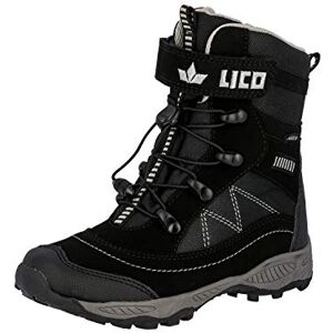 Lico Sundsvall VS, Botte de Neige, Noir/Gris, 35 EU - Publicité Lico Sundsvall VS, Botte de Neige, Noir/Gris, 35 EU - Publicité