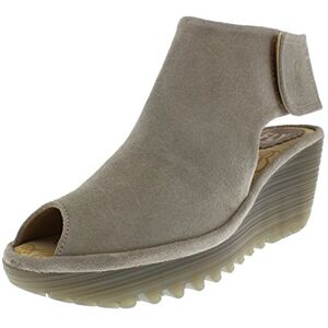 Fly London Yone642, Escarpins Bout ouvert femme, Gris (Concrete 009), 38 EU - Publicité Fly London Yone642, Escarpins Bout ouvert femme, Gris (Concrete 009), 38 EU - Publicité