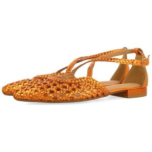 GIOSEPPO Femme Bailarinas Piel Con Trenzados Para Mujer Leskovic Ballerines, Orange, 40 EU - Publicité GIOSEPPO Femme Bailarinas Piel Con Trenzados Para Mujer Leskovic Ballerines, Orange, 40 EU - Publicité