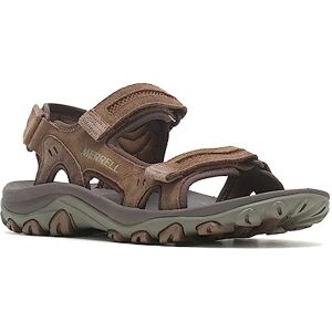 Merrell Huntington Sandales en cuir pour homme, terre, 43 EU - Publicité Merrell Huntington Sandales en cuir pour homme, terre, 43 EU - Publicité