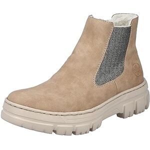 Rieker Bottines Chelsea Z7465 pour femme, beige, 36 EU - Publicité Rieker Bottines Chelsea Z7465 pour femme, beige, 36 EU - Publicité