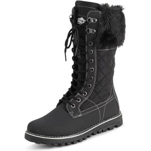 Polar Femmes Fausse Fourrure Chaude Thermique Imperméable En Marchant Neige L'hiver Semelle En Caoutchouc Bottes Noir/Noir UK7/EU40 YC0604 - Publicité Polar Femmes Fausse Fourrure Chaude Thermique Imperméable En Marchant Neige L'hiver Semelle En Caoutchouc Bottes Noir/Noir UK7/EU40 YC0604 - Publicité